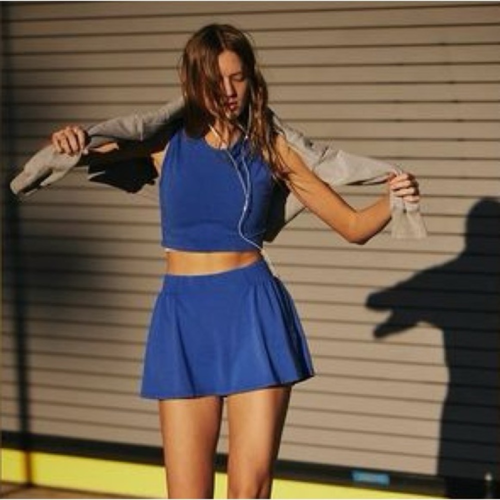 Free people hot shot skort set